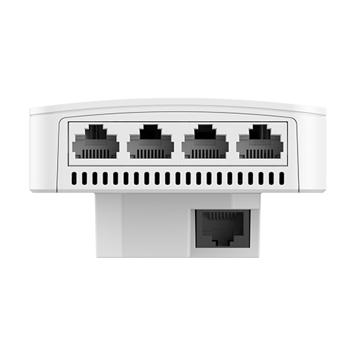 Access Point Wireless AC1300 Dual-Band, Wi-Fi 5, 2 dBi, 5x RJ45 Gigabit, PoE IN, Cloud Management - Ruijie RG-RAP1200(P) [4]