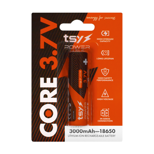 Acumulator Core Lithium-Ion 18650, 3.7V, 3000mAh TSY-CORE-3000 [2]