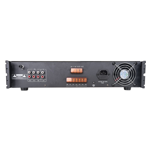 Amplificator Analog, 120W, 6 zone, 2xAUX, EMC IN, 2xMic, Bluetooth, USB, SD Card, MP3 - HIKVISION DS-QAE0A120G1-VB6 [3]