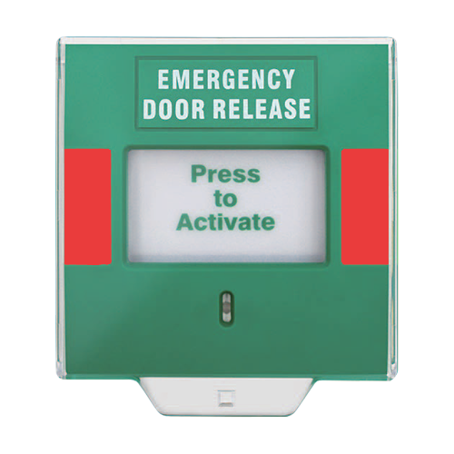 Buton aplicabil din plastic pentru iesire de urgenta, LED, buzzer (TEXT) CSB-802 [2]