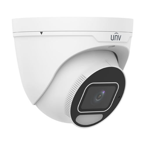 Camera IP Wise-ISP ColorHunter, 4MP, lentila 2.8mm, WL 30m, Mic, Alarm, PoE, Color 24/7, IK10 - UNV IPC3634SE-ADF28K-WP-I1 [2]