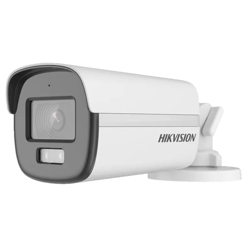 ColorVu, Dual Light - Camera analog 2MP, lentila 2.8mm, IR 40m, WL 40m, TVI/AHD/CVI/CVBS, Mic., IP67 - HIKVISION DS-2CE12DF0T-LFS-2.8mm [3]