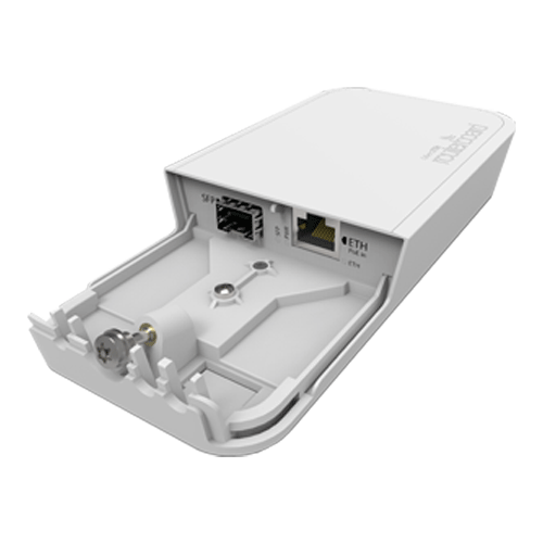 Convertor fibra-cupru Gigabit, carcasa de exterior, PoE in - Mikrotik RBFTC11 [3]