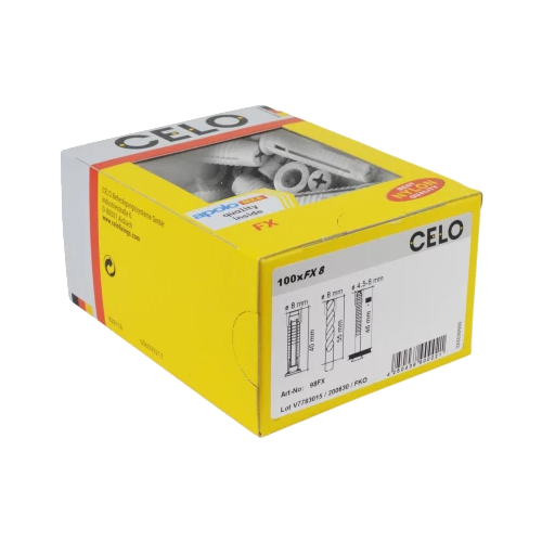 Diblu universal nylon M8x40 FX (100 buc.) - CELO 98FX [4]