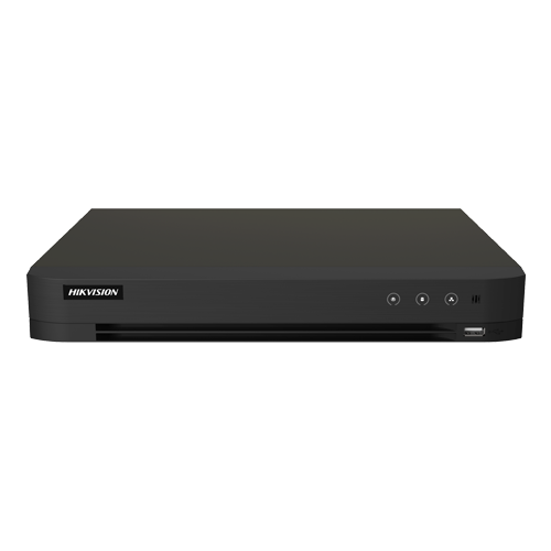 DVR AcuSense 4 ch., 5MP + 4 ch. IP 4K, Audio bidirectional, Alarma, 1U - HIKVISION iDS-7204HUHI-M1-XT(4A+4-1ALM) [2]