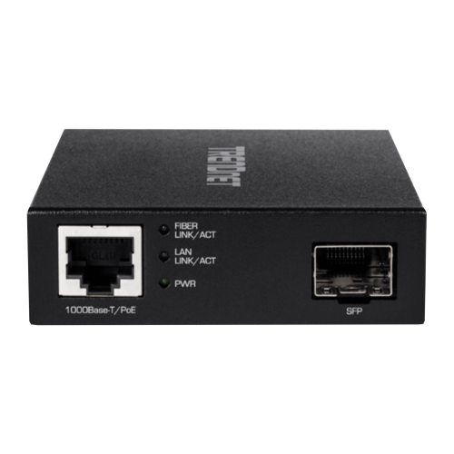 Mediaconvertor POE Gigabit - SFP fibra optica - TRENDnet TFC-PGSFP [2]