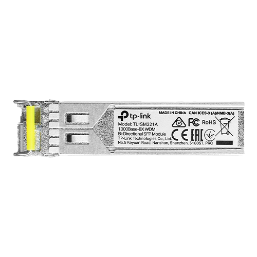 Modul SFP Gigabit bidirectional WDM TX:1550nm/RX:1310nm, Single-mode, LC/UPC, 20 km- TP-Link Omada SM321A [2]