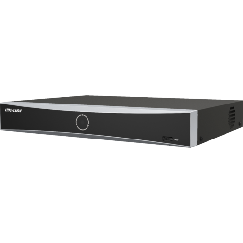 NVR AcuSense 8 canale 12MP, 8 porturi PoE, Alarma - HIKVISION DS-7608NXI-K2-8P [2]