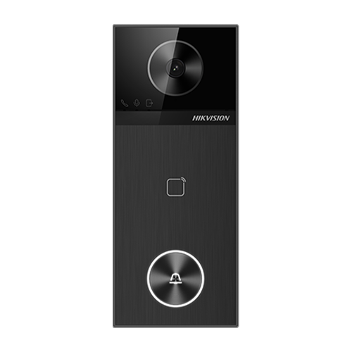 Panou exterior videointerfon TCP/IP 4MP, IR 3m, Wi-Fi6, Bluetooth, M1, IP65 - HIKVISION DS-KV6114-WBE1 [2]