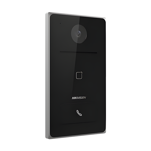Panou exterior videointerfon TCP/IP, Wi-Fi, 2MP, IR 2.5m, 1 familie, montaj ingropat, PoE - HIKVISION DS-KV6133-WME1-Ingropat [2]