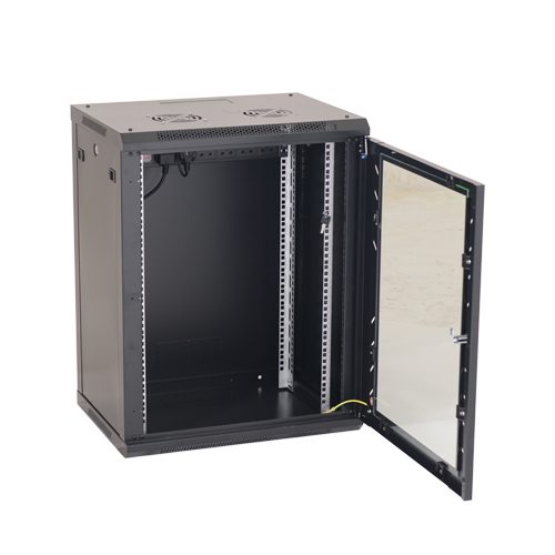 Rack perete 15U 19' 600x600, capacitate incarcare 80 Kg, negru - ASYTECH Networking ASY-15U-6060W [4]