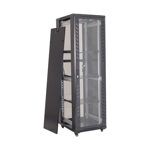 Rack podea 42U 19' 600x800, capacitate incarcare 800 Kg, negru - ASYTECH Networking ASY-42U-6080S [2]