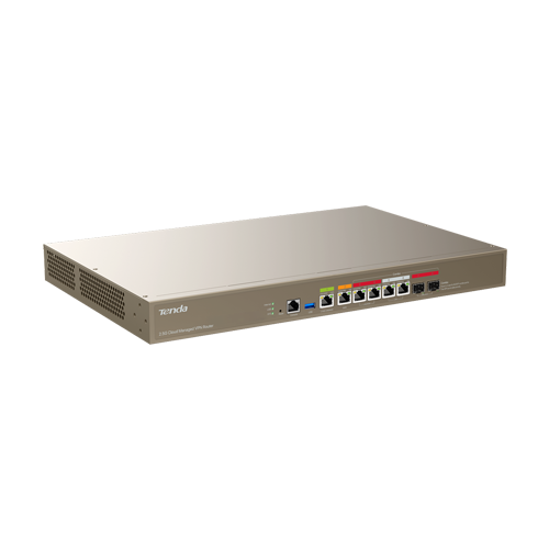 Router 1 x RJ45 2.5G, 3 x RJ45 1G, 2 x combo RJ45/SFP 1G, Multi-WAN, Cloud Management - TENDA TND-G300-F [3]