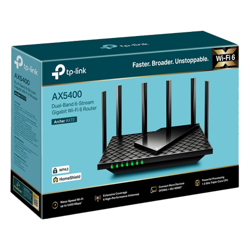 Router Wireless TP-Link Archer AX73 Dual-Band Gigabit AX5400 Beamforming OFDMA ArcherAX73 [4]