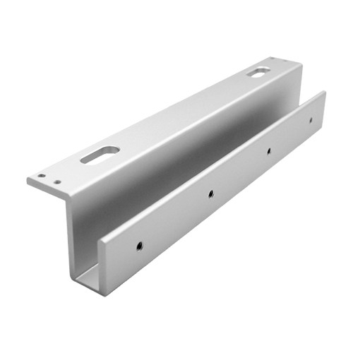 Suport aluminiu UZL pt. montaj electromagnet tip CSE-280P pe usi sticla fara rama CSE-280P-UZL [2]