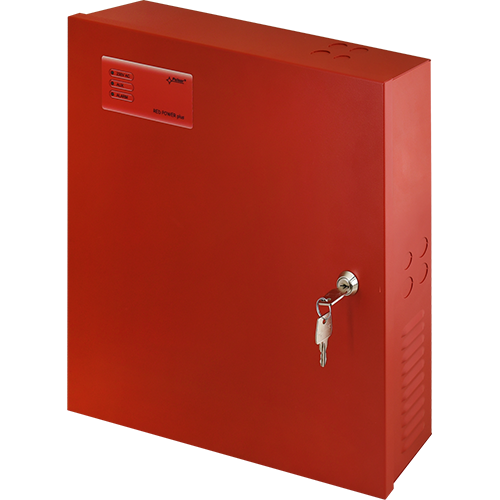 Sursa de alimentare EN 54-4, 27.6V/9.2A, cutie metalica cu loc acumulatori 2x17Ah/12V - PULSAR EN54C-10A17 [2]