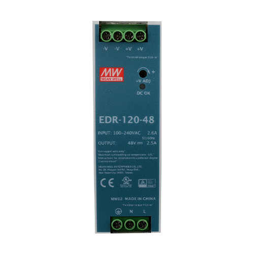 Sursa de alimentare in comutatie, 48V/2.5A, 120W, sina DIN - MEAN WELL EDR-120-48 [2]