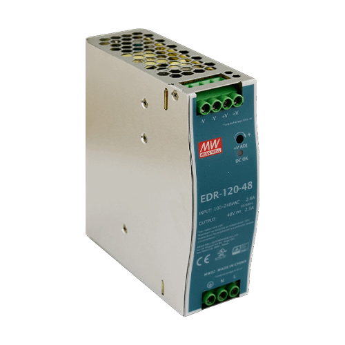 Sursa de alimentare in comutatie, 48V/2.5A, 120W, sina DIN - MEAN WELL EDR-120-48 [3]