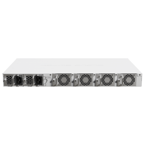 Switch 2 x QSF28 100G, 16 x SFP28 25G, 2 x RJ45 100 Mbps, 1U - MikroTik CRS518-16XS-2XQ-RM [3]