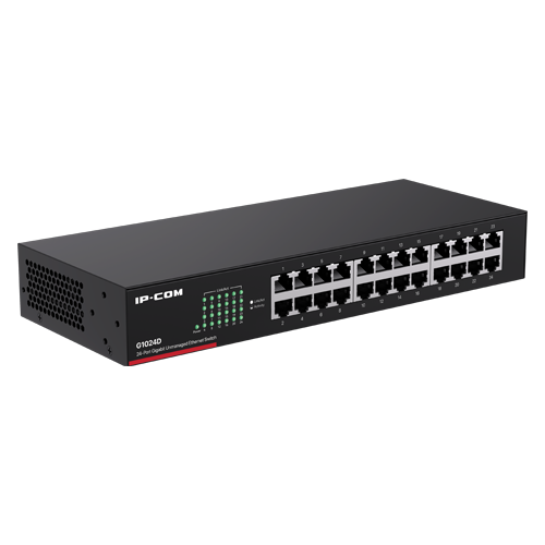 Switch 24 porturi Gigabit, Unmanaged, 1U - IP-COM G1024D [3]