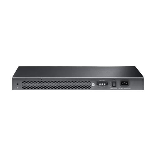 Switch 24 porturi RJ45 Gigabit, 4 x SFP+ 10G, Alimentare Baterie 12V, L2+ Management, 1U - TP-Link TL-SG3428X-UPS [2]