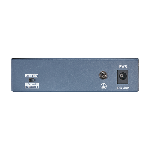 Switch 4 x RJ45 10/100 Mbps PoE, 1 x RJ45 10/100 Mbps, Unmanaged - HIKVISION DS-3E0105P-E [2]
