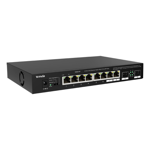 Switch 8 porturi 2.5 Gigabit, 2 porturi SFP 2.5 Gigabit - TENDA TND-TEM2010F [3]