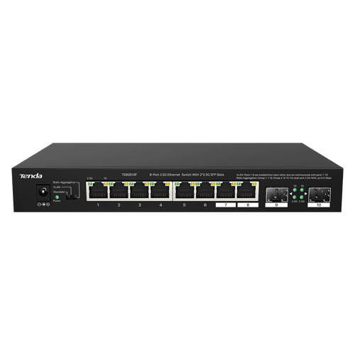 Switch 8 porturi 2.5 Gigabit, 2 porturi SFP 2.5 Gigabit - TENDA TND-TEM2010F [2]