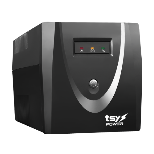 UPS TSY Power, 1200VA/720W, LED, AVR-repornire automata, Management, 4 x Schuko, 2 x RJ45, 1 X USB type B TSY-MP-1K2-LED [1]