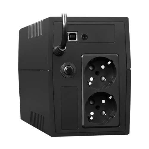 UPS TSY Power, 600VA/360W, LCD, AVR-Repornire automata, Management, 2 x Schuko, 2 x RJ45, 1 X USB type B TSY-MP-0K6-LCD [2]