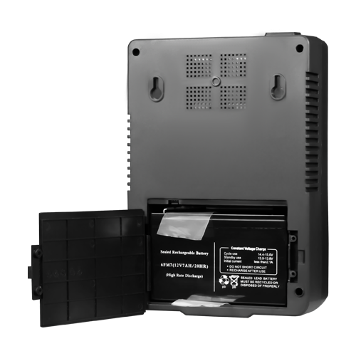 UPS TSY Power, 600VA/360W, LCD, AVR-repornire automata, Management, 6 x Schuko, 2 x RJ45, 1 X USB type B TSY-D-0K6-LCD [4]