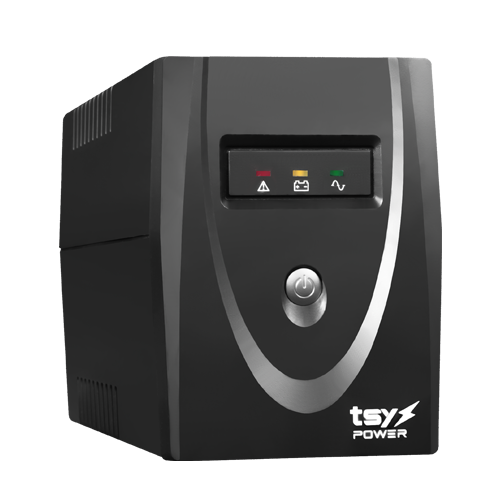 UPS TSY Power, 600VA/360W, LED, AVR-Repornire automata, Management, 2 x Schuko, 2 x RJ45, 1 X USB type B TSY-MP-0K6-LED [1]