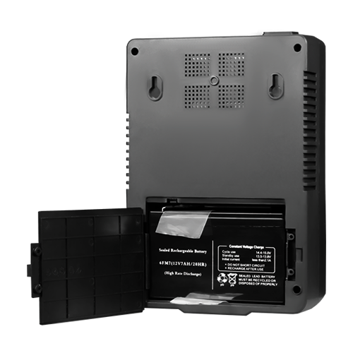 UPS TSY Power, 600VA/360W, LED, AVR-repornire automata, Management, 6 x Schuko, 2 x RJ45, 1 X USB type B TSY-D-0K6-LED [4]