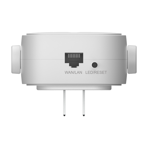 Wireless Extender Wi-Fi 4, 2.4 GHz, 1 x RJ45 10/100 Mbps, Cloud Management - Ruiie RG-EW300R [3]