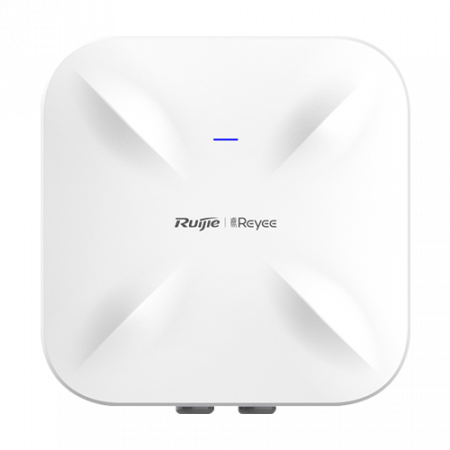 Access Point exterior AX1800 Dual-Band, Wi-Fi 6, 1x GE, 1x SFP, PoE IN, Cloud Management - Ruijie RG-RAP6260(G) [1]