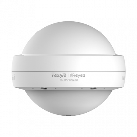 Transmisie wireless IP - Access Point exterior AX1800 Dual-Band, Wi-Fi 6, 2x GE, PoE IN, Cloud Management - Ruijie RG-RAP6262(G)