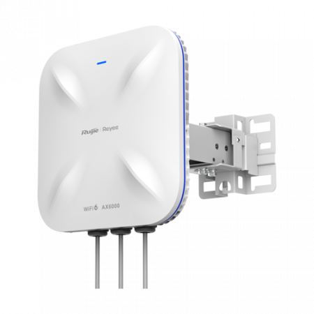 Transmisie wireless IP - Access Point exterior directional AX6000, Wi-Fi 6, 1x RJ45 2.5G, 1x SFP, PoE IN, Cloud Management - Ruijie RG-RAP6260(H)-D