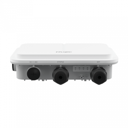 Access Point exterior Wi-Fi 6, Bluetooth, Dual-Band, 2.976 Gbps, PoE IN, IP68 - Ruijie RG-AP680-L [1]
