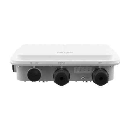 Access Point exterior Wi-Fi 6, Bluetooth, Zigbee, Dual-Band, 1.7/2.4Gbps, PoE IN, IP68 - Ruijie RG-AP680(CD) [1]
