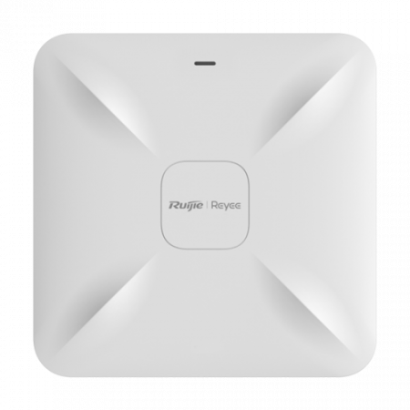 Transmisie wireless IP - Access Point Wi-Fi 5, AC1300 Dual-Band, 2 dBi, 2 x RJ45 100 Mbps, PoE, Cloud Management - Ruijie RG-RAP2200(F)