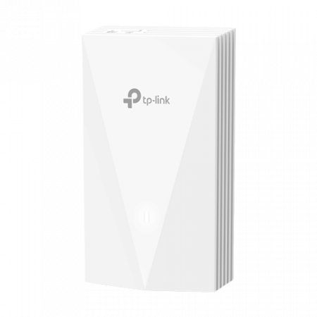 Transmisie wireless IP - Access Point Wi-Fi 6, AX3000 Dual-Band, 3/5 dBi, 4 x RJ45 Gigabit, PoE - TP-Link Omada EAP655-wall
