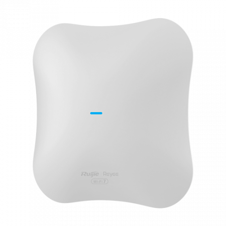 Transmisie wireless IP - Access Point Wi-Fi 7, BE5040 Dual-Band, 3 dBi, 2 x RJ45 2.5/1 Gbps, PoE, Cloud Management - Ruijie RG-RAP72Pro
