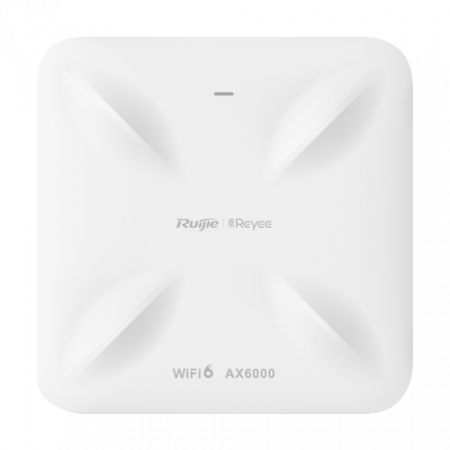 Transmisie wireless IP - Access Point Wireless AX6000 Dual-Band, Wi-Fi 6, 2x RJ45 2.5G, PoE IN, Cloud Management - Ruijie RG-RAP2260(H)