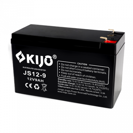 Detectie efractie - Acumulator AGM 12V, 9Ah, F2 - KIJO JS12-9