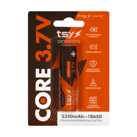 Acumulator Core Lithium-Ion 18650, 3.7V, 3350mAh TSY-CORE-3350 [1]