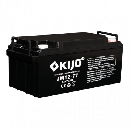 Acumulator Pb-acid AGM Deep Cycle, 12V, 77Ah, conector M8 - KIJO JM12-77 [2]