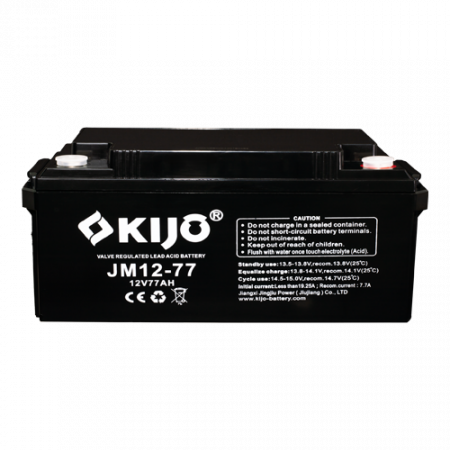 Acumulator Pb-acid AGM Deep Cycle, 12V, 77Ah, conector M8 - KIJO JM12-77 [1]
