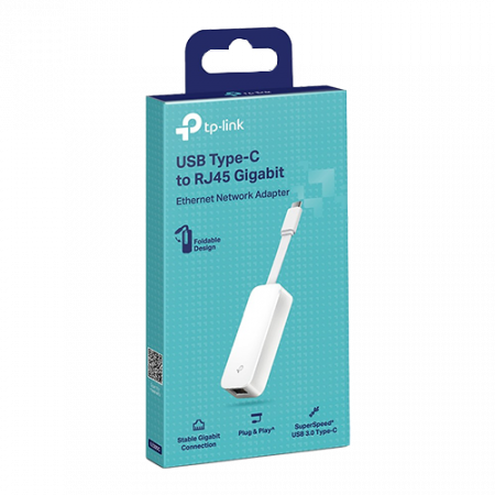 Adaptor retea TP-Link UE300C, Type-C la RJ45 Gigabit Ethernet UE300C [3]
