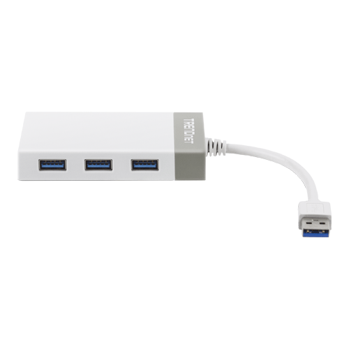 Adaptor USB 3.0 la Gigabit, Hub USB - TRENDnet TU3-ETGH3 [1]