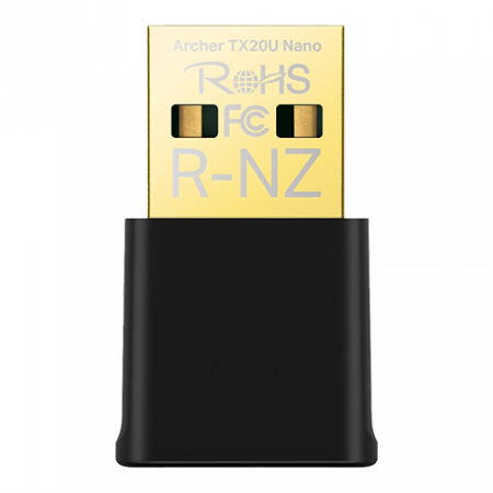 Adaptoare Wi-Fi si accesorii USB - Adaptor USB wireless TP-LINK Archer TX20U Nano AX1800 Nano Wi-Fi 6 - TP-LINK ArcherTX20UNano